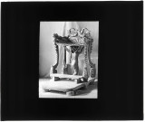 Fauteuil d'officiant de l'église d'Authouillet (Eure).
