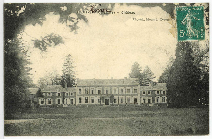 Thuit-Simer (Le). Le Château.