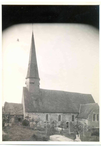 Église Saint-Jean Baptiste et cimetière de Bézu-la-Forêt (Eure, France)