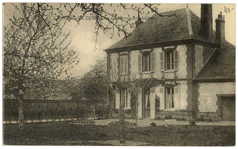 Haye-le-Comte (La). La Ferme du château.