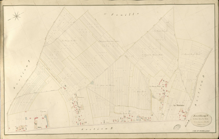 Fidelaire (Le). Section C _ de la Mare Dieu la Sainte _ 2e et dernière Feuille
