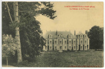 Sainte-Opportune-la-Mare. Le Château de St-Thurien.