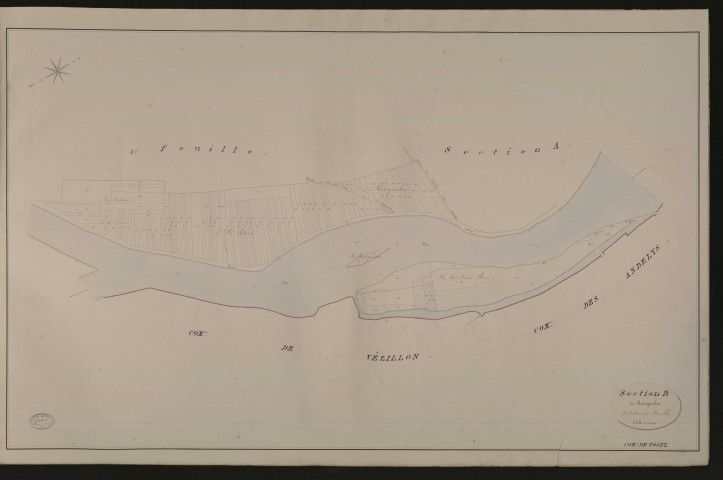 Tosny. Section B _ de Ratagambes _ 2e et dernière Feuille