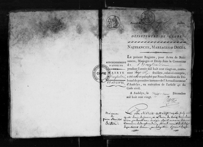 NMD (1821-1842)