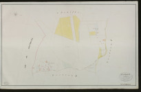 Thevray. Section B _ du Château _ 1re de 2 Feuilles