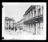 Rue Garibaldi de Messine en Sicile (Italie).