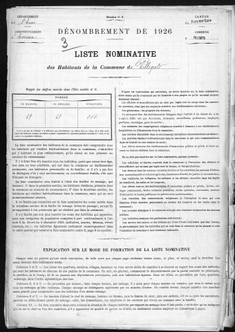 VILLEGATS 1926