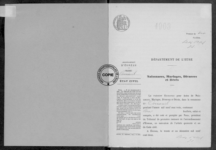 NMD (1903-1910)