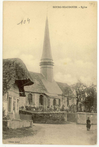 Bourg-Beaudoin. Eglise.