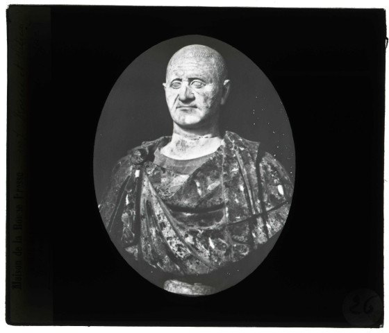 Buste de César à Rome (Italie).