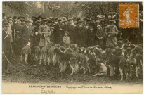 Beaumont-le-Roger. Equipage du Prince de Caraman-Chimay.