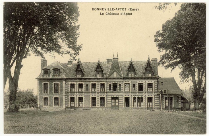 Bonneville-Aptot. Le Château d'Aptot.