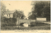 Saint-Germain-des-Angles. Pont sur l'Iton.