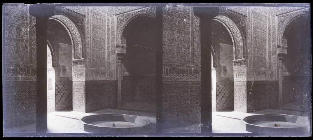 Intérieur d'une mosquée.