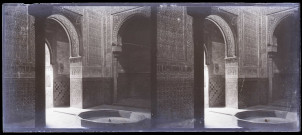 Intérieur d'une mosquée.