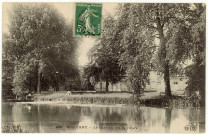 Acquigny. Le Château, vu de l'Eure.