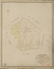 Couture (La). Tableau d'assemblage _ du Plan Parcellaire de la Commune de la Couture _ Canton de Saint André - Evreux - Eure. _ Terminé sur le Terrain le 29 Septembre 1837, sous l'administration de M. Passy, Préfet _ M. Martin, Maire _ et sous la Direction de M. Marel, Directeur des Contributions directes _ M. Le Fébure, Géomètre en Chef. _ Par M. Lefebure, Géomètre de 1re classe.