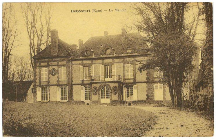 Hébécourt. Le Manoir.