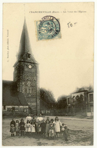Francheville. La Tour de l'Eglise.
