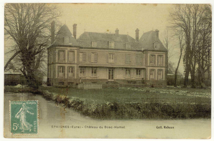 Epaignes. Château du Bosc-Hamel.