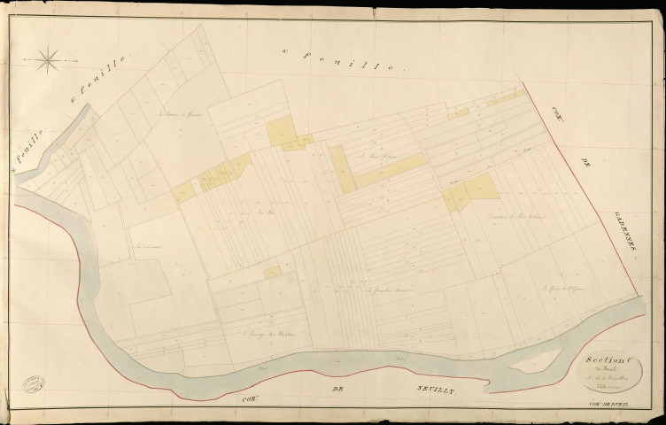 Bueil. Section C _ de Bueil _ 4e de 5 Feuilles