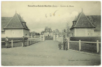 Neaufles-Saint-Martin. Entrée du Haras.