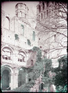 Ruines et vestiges de l'abbaye de Jumièges (Seine-Maritime).