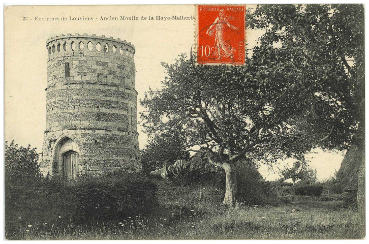 Haye-Malherbe (La). Environs de Louviers - Anciens Moulin de la Haye-Malherbe.