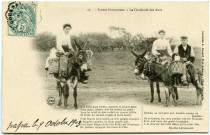 Divers. Scènes Normandes. - La Cavalcade des Anes.