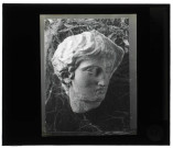 Musée du Louvre à Paris, fragment de la frise du Parthénon à l'Acropole d'Athènes (Grèce).