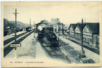 Evreux-Ville. Intérieur de la Gare.