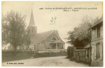 Barneville-sur-Seine. L'église.