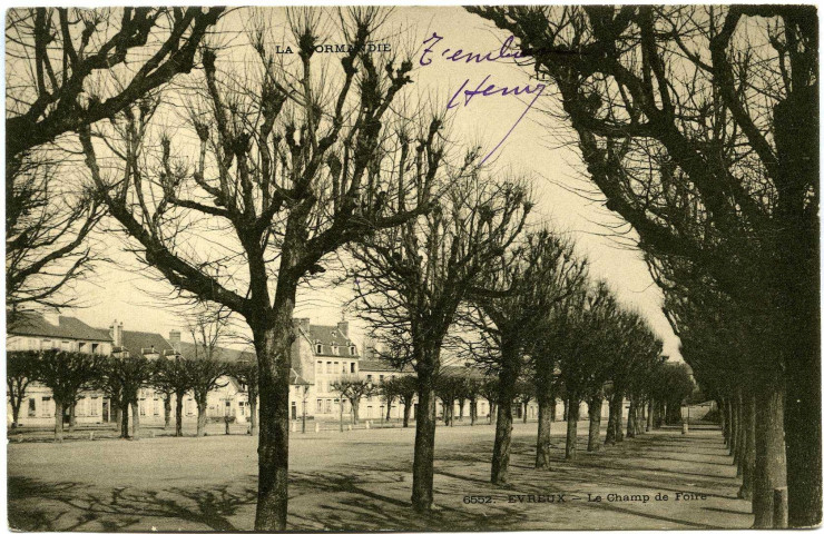 Evreux-Ville. Le Champ de foire.