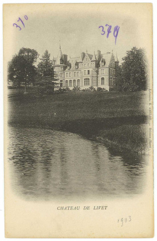 Livet-sur-Authou. Château de Livet.