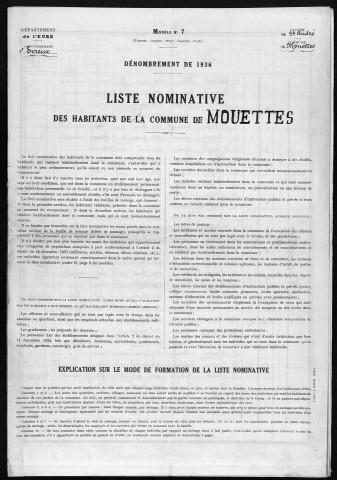 MOUETTES 1936