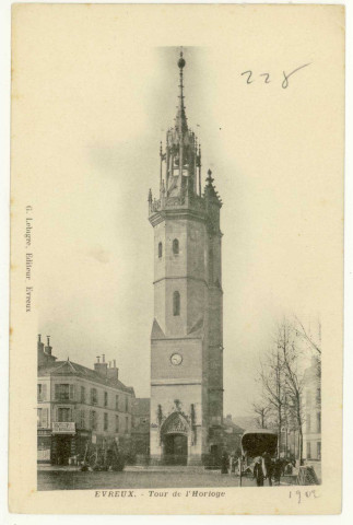 Evreux-Ville. Tour de l'Horloge.