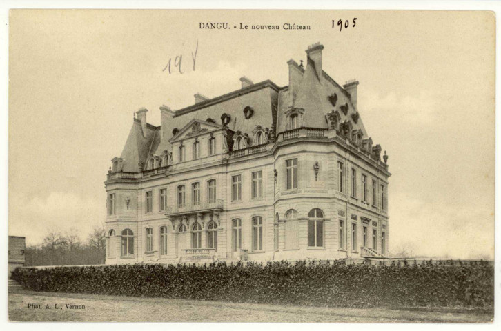 Dangu. Le nouveau Château.