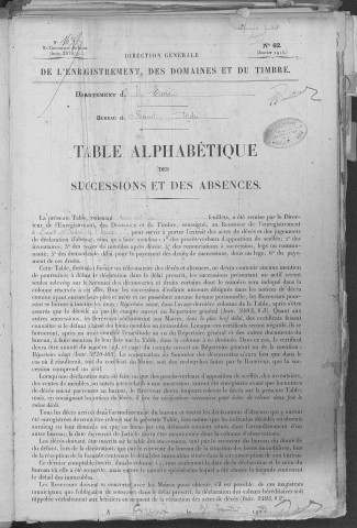 Tables 1932-1942