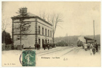Etrépagny. La Gare.