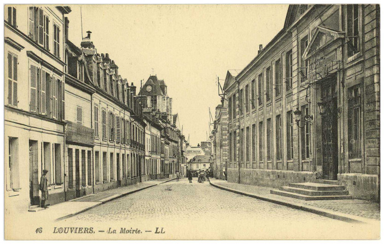 Louviers-Ville. La Mairie.