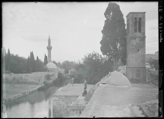 Vue sur les toits de la mosquée d'Ourfa (Turquie).