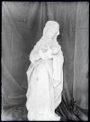 Statue de Vierge à l'enfant de l'église d'Heudebouville (Eure).