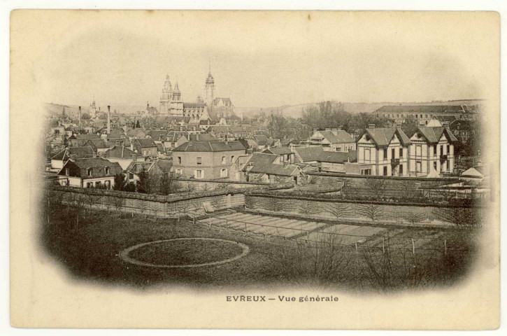 Evreux-Ville. Vue Générale.
