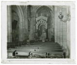 Intérieur d'église d'un village des environs de Lourdes (Hautes-Pyrénées).