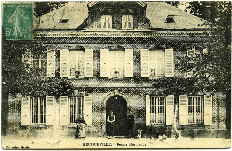 Heuqueville. Ferme Normande.