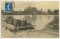 Saint-Pierre-du-Vauvray. Le Bac.