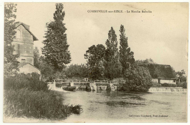Corneville-sur-Risle. Le Moulin Babolin.
