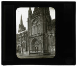 Cathédrale Notre-Dame de Bayeux (Calvados), extérieur du transept sud.