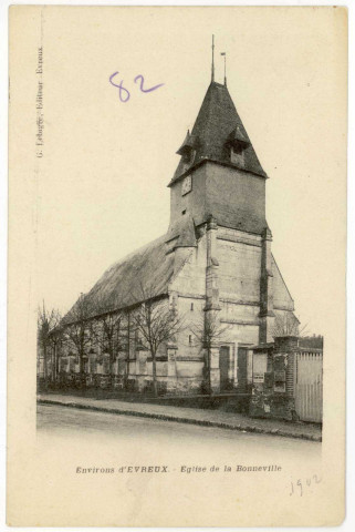 Bonneville-sur-Iton (la). Eglise de la Bonneville.