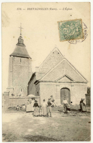 Bretagnolles. L'Eglise.